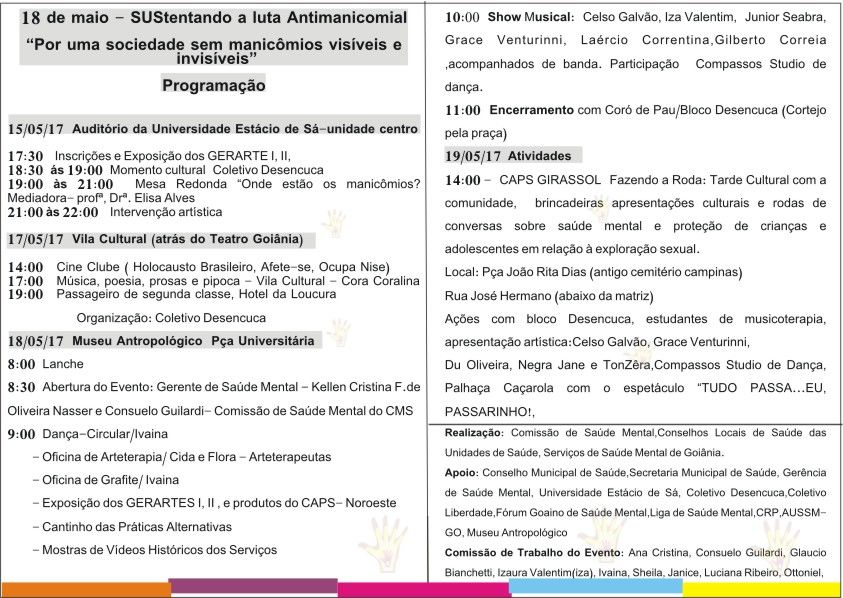 Comemoração do Dia 18 de Maio - Dia da Luta Antimanicomial_2