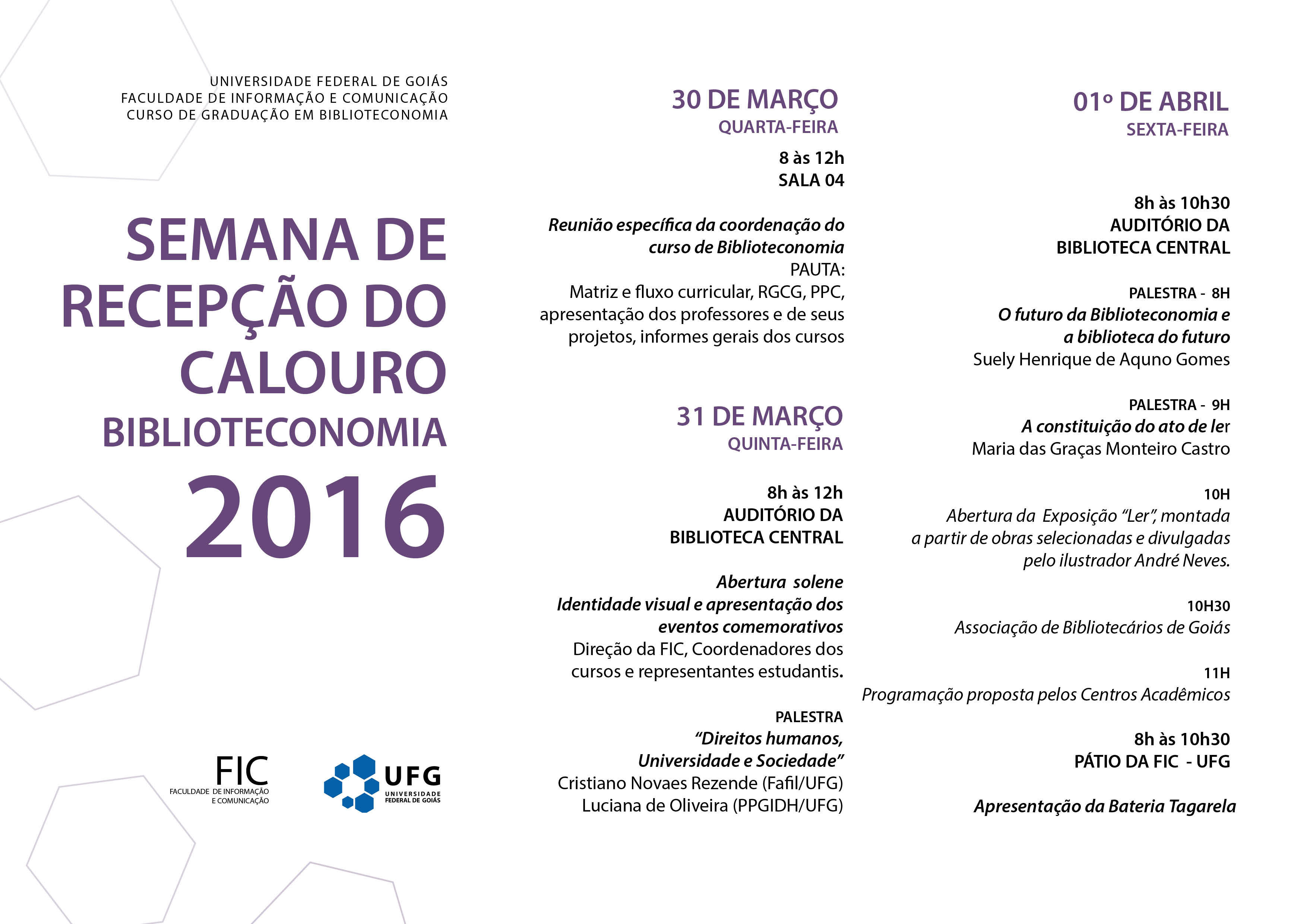semana do calouro
