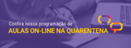 Capas de Notícias- Aulas ONLINE na quarentena.