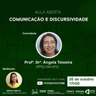 Imagem do convite para aula aberta online