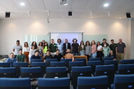 Alunos na VIII semana da Geologia