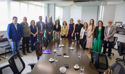 Equipe do centro de minerais