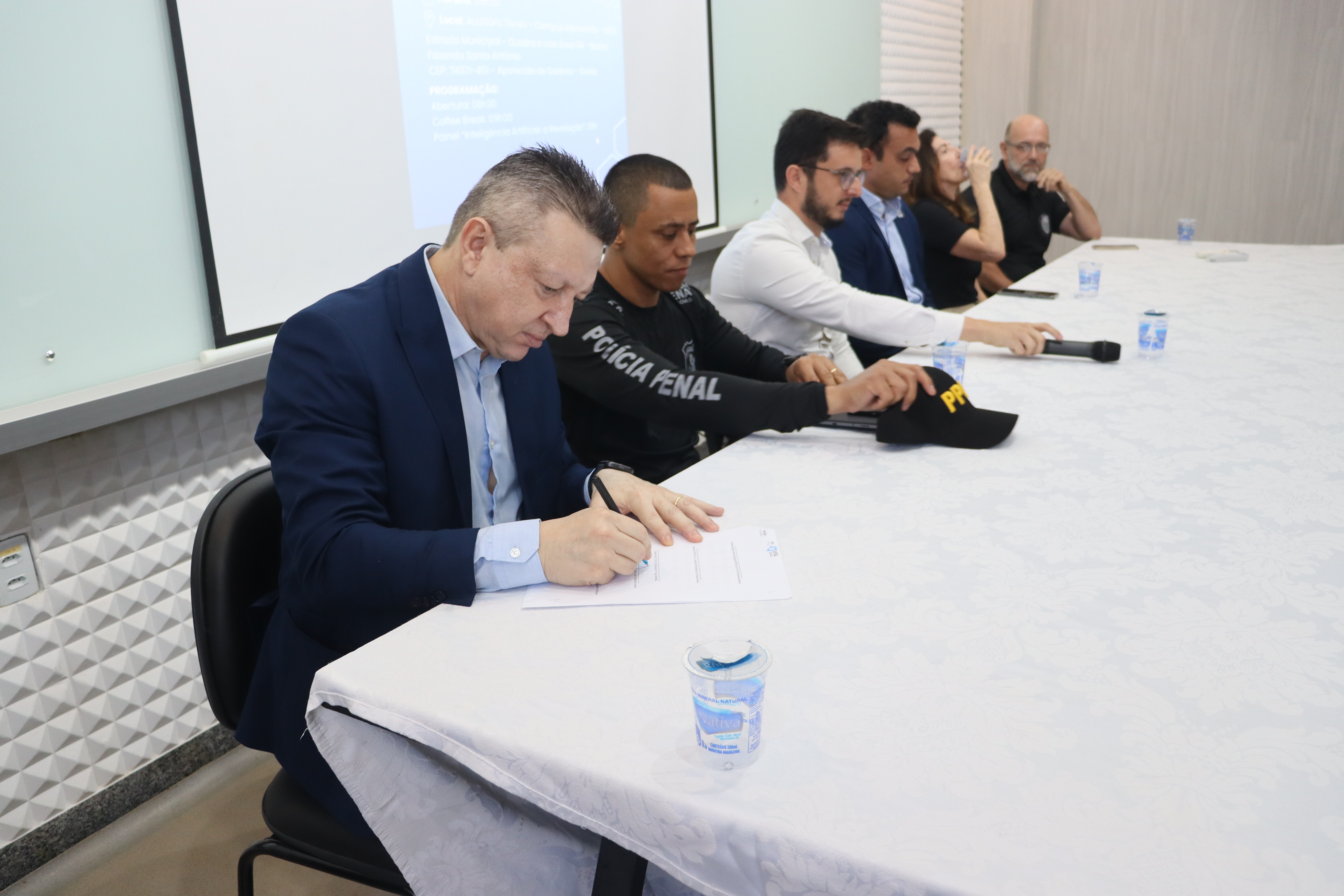 Assinatura do acordo PPGEP