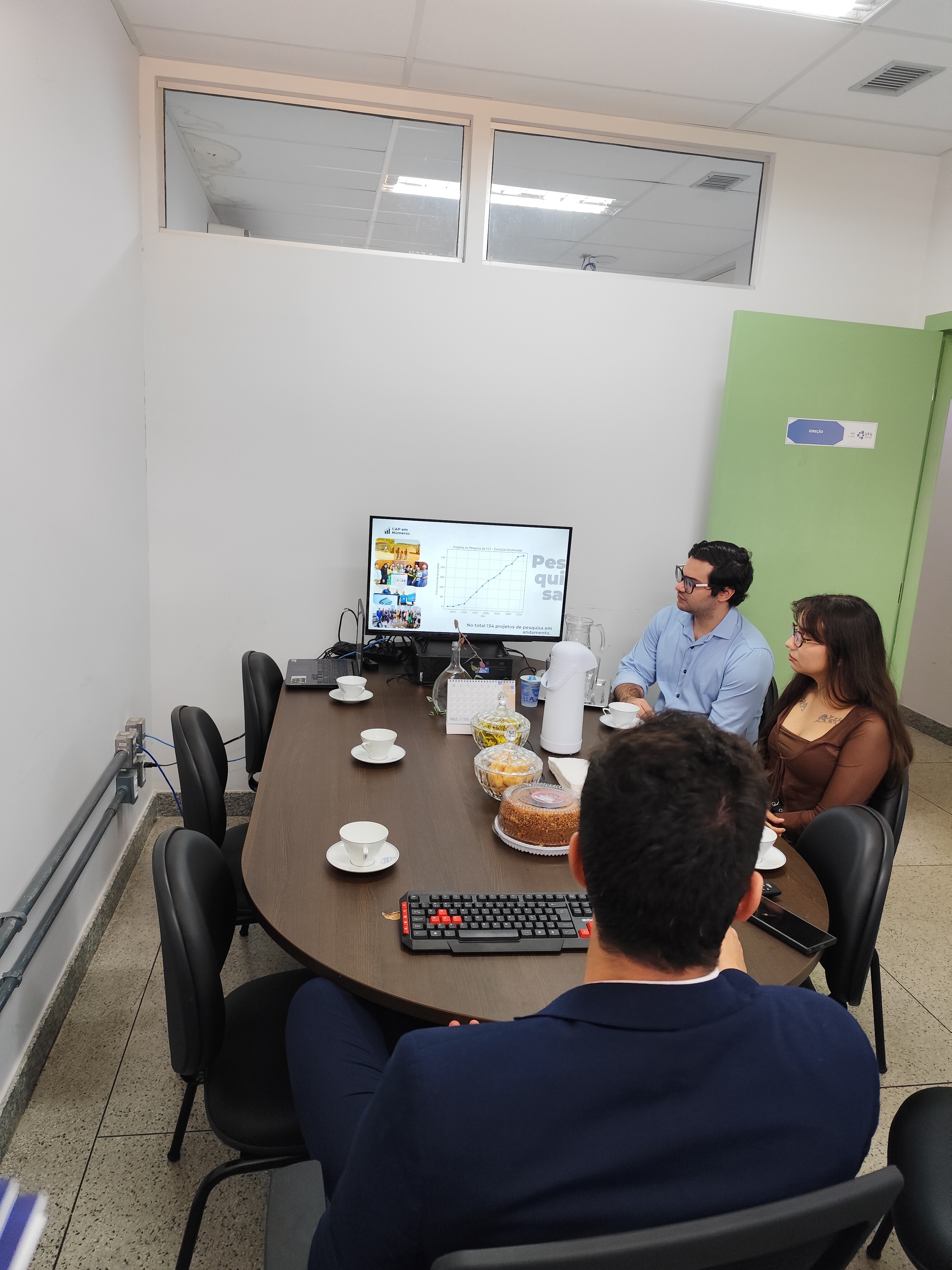 Sala apresentação Virmondes Cruvinel