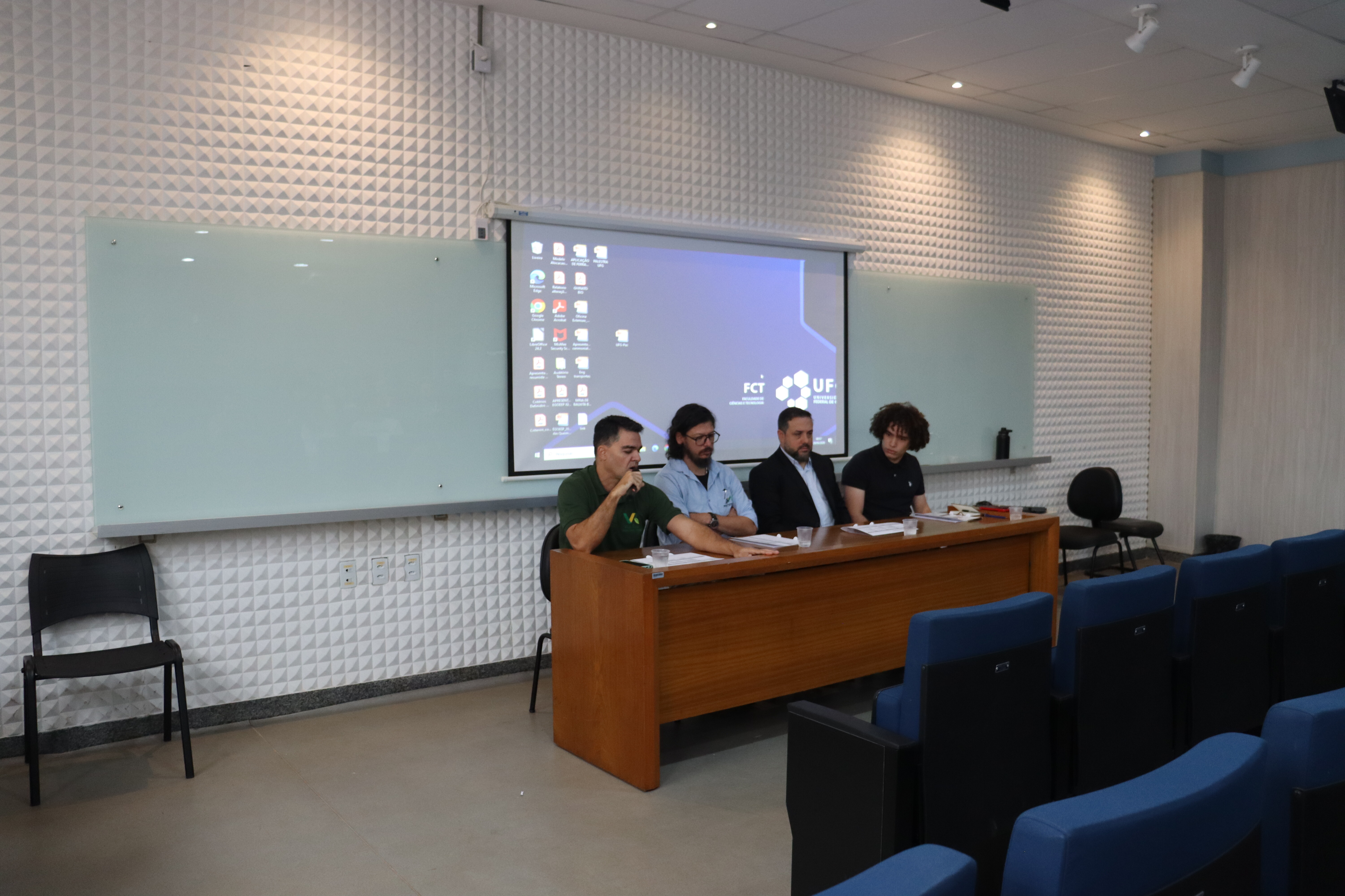 mesa redonda - sem da geologia