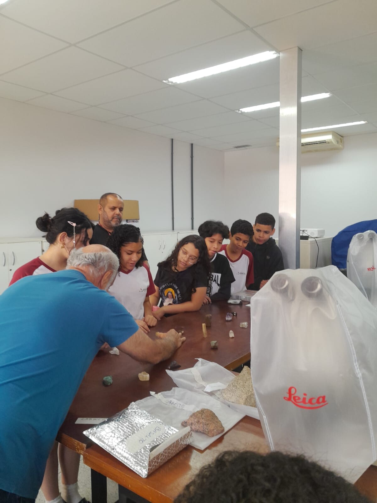 Visita a litoteca
