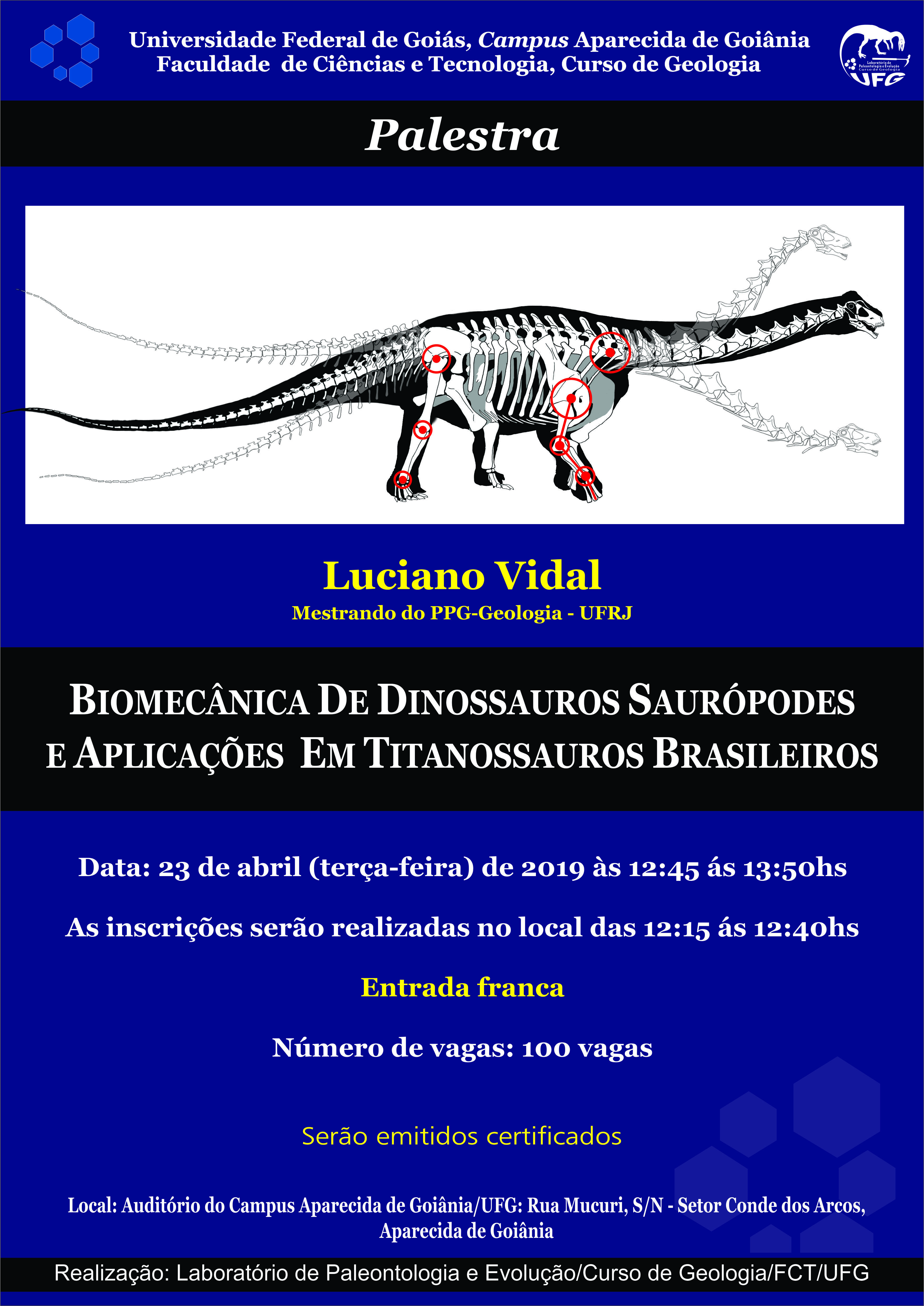 palestra dinossauros