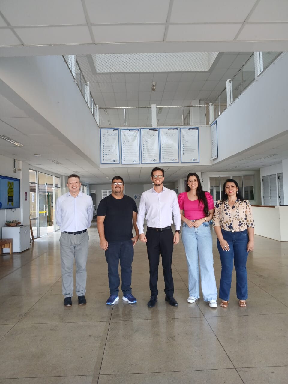Retomada de visita a campus
