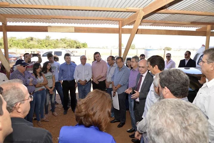 Visita ao canteiro, jul. 2015.