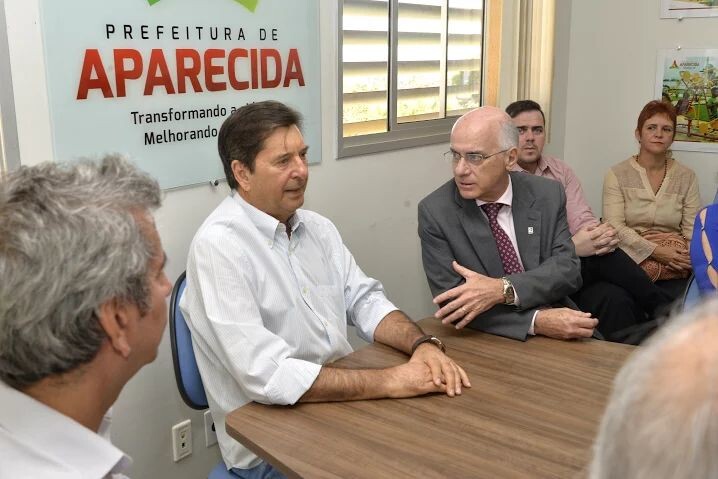 Reunião na Prefeitura, set. 2015.