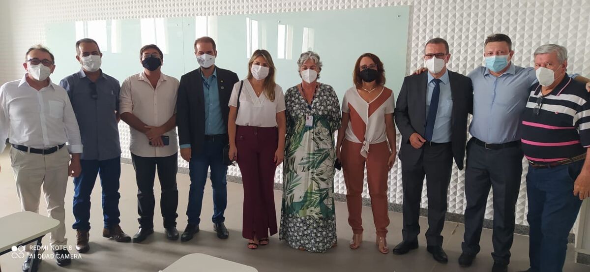 Visita da Reitoria, jan. 2022.
