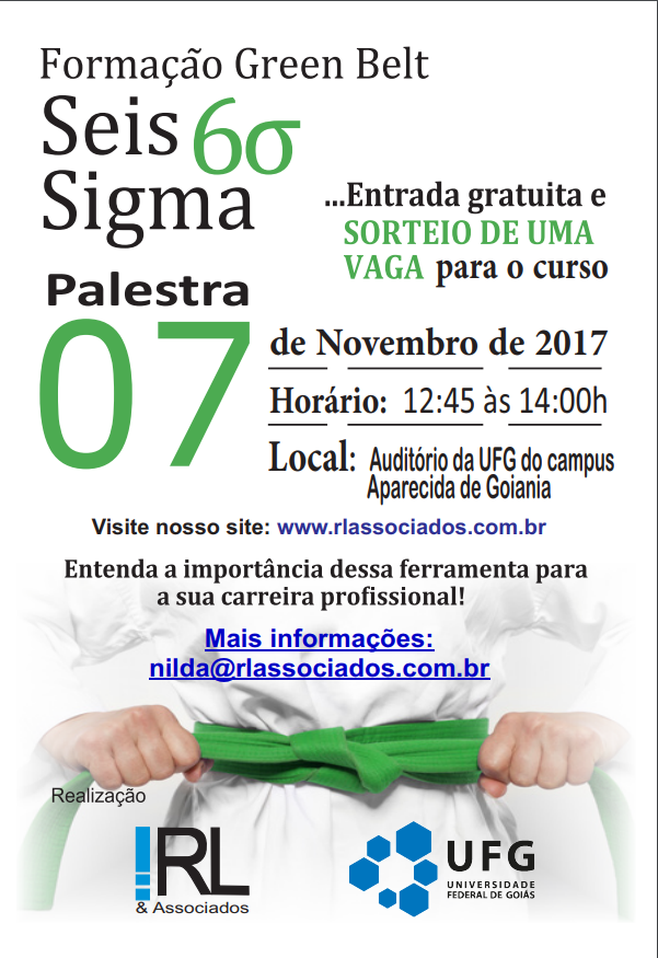 Palestra Green Belt - Seis Sigma