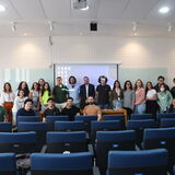 Alunos na VIII semana da Geologia