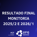 capa - resultado final monitoria 2025/2 e 2026/1