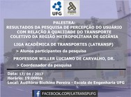 palestra liga - pesquisa