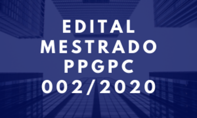EDITAL MESTRADO PPGPC 002_2020 EDITAL MESTRADO PPGPC 002_2020