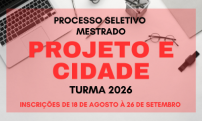 NOTICIA EDITAL 2025 PPGPROCIDADE