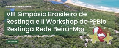Eventos - Simposio Brasileiro de Restinga e Workshop PPBio - 2025