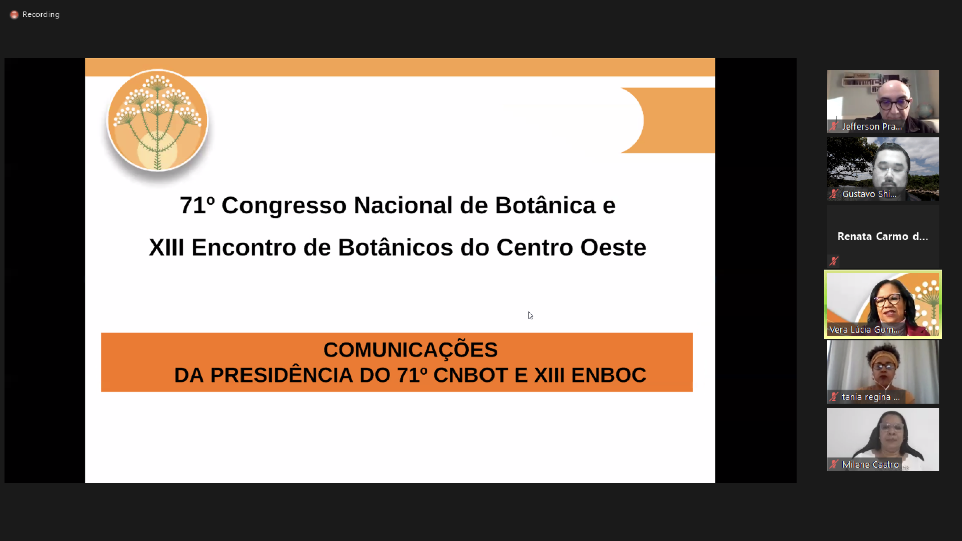 Evento - 71 Congresso Nacional de Botanica - Assembleia 2