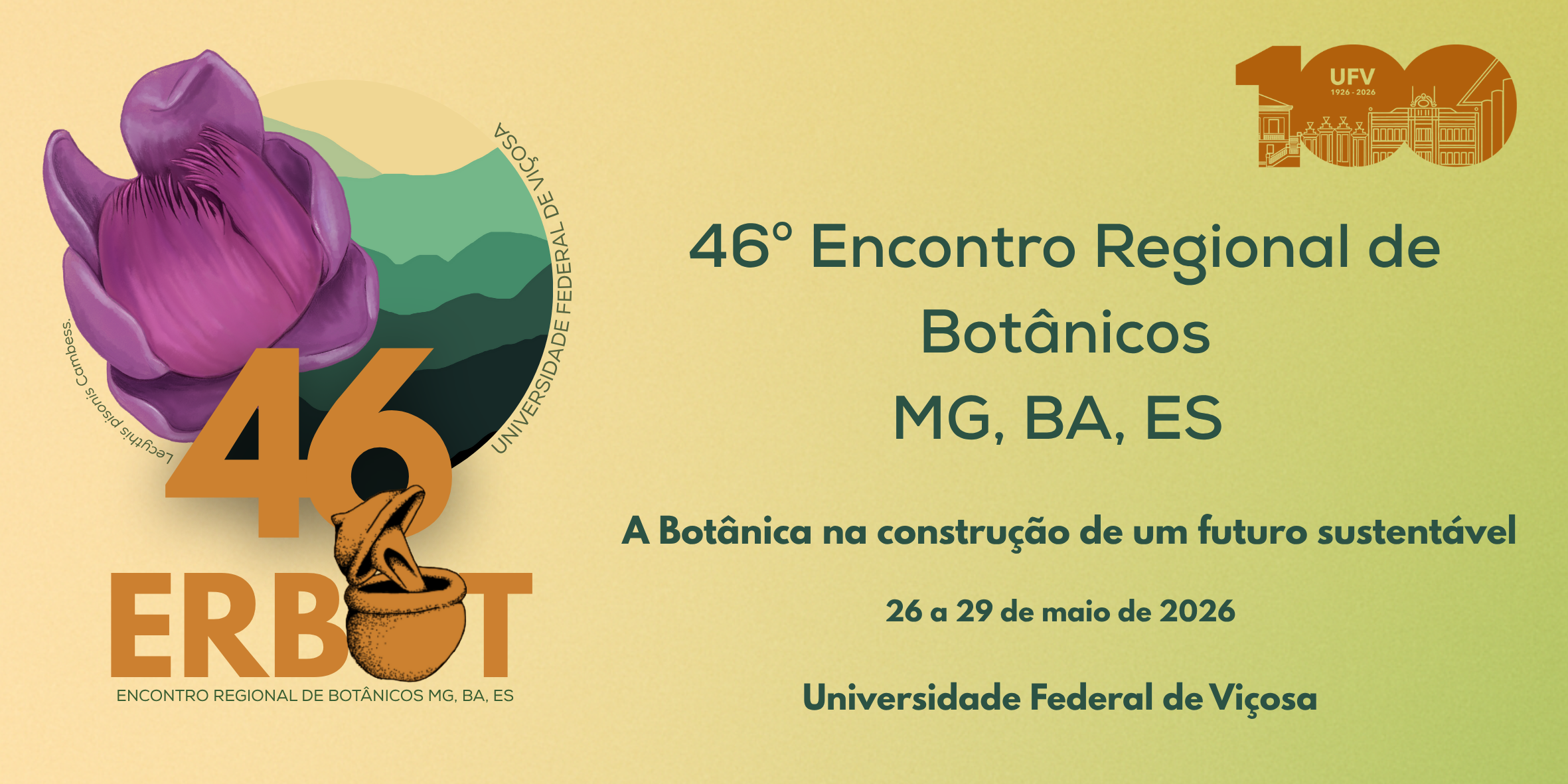 Evento - Encontro Regional de Botanicos - MG BA ES - 2026