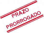 Imagem prorrogação de prazo