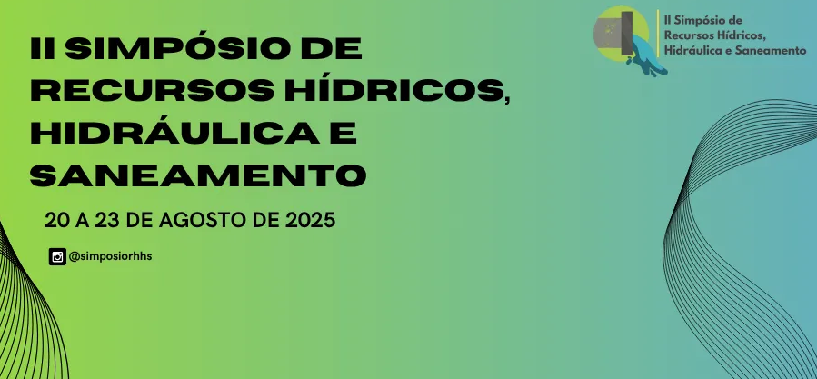 O II Simpósio de Recursos Hídricos, Hidráulica e Saneamento é um evento acadêmico promovido pela Faculdade de Engenharia Civil da Universidade Federal de Uberlândia (FECIV-UFU). O Simpósio tem como objetivo fomentar o debate e a disseminação de conhecimentos nas áreas de gestão e conservação de recursos hídricos, infraestrutura hidráulica e saneamento ambiental.O Evento proporcionará um ambiente de aprendizado e networking, reunindo estudantes, pesquisadores, profissionais da engenharia e gestores públicos para o intercâmbio de experiências e o fortalecimento da pesquisa e desenvolvimento na área.Acompanhe as atualizações e participe dessa iniciativa que contribui para o avanço das soluções sustentáveis na área de recursos hídricos, hidráulica e saneamento ambiental.