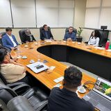mesa reunião