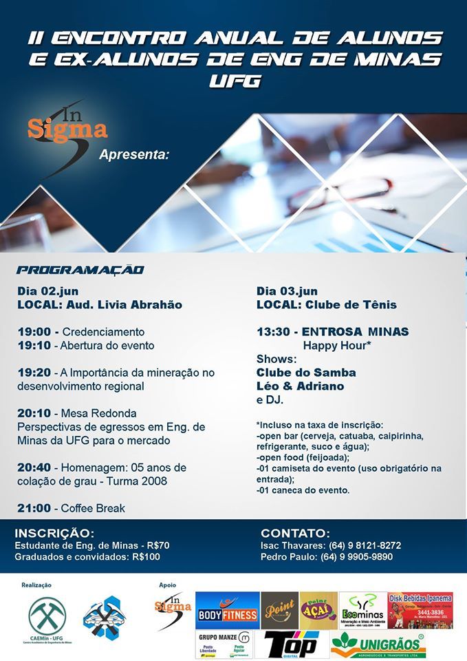 Evento Minas