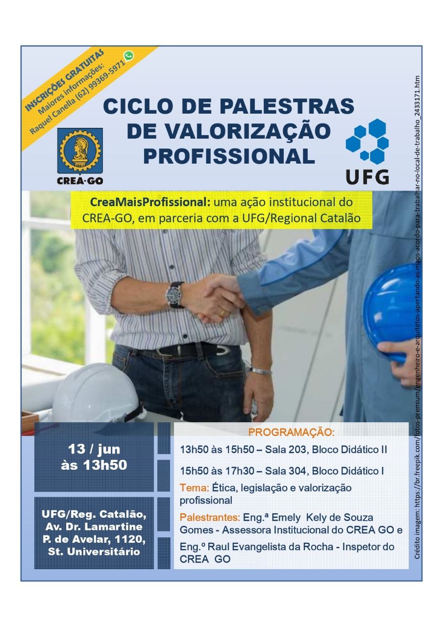 ciclo de palestras folder