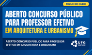 Concurso Arquitetura e Urbanismo 2026