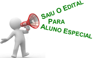 Edital para alunos especiais