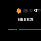 Nota de Pesar