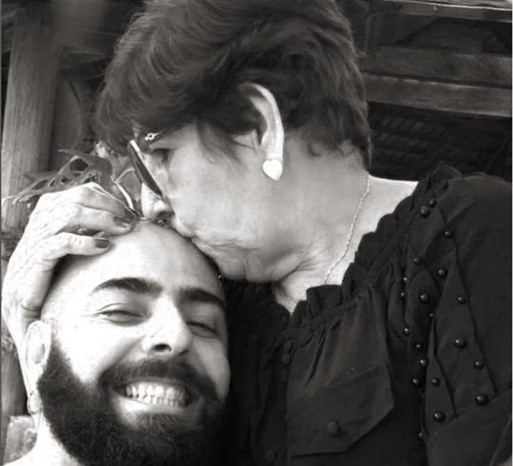 Gui e mamãe