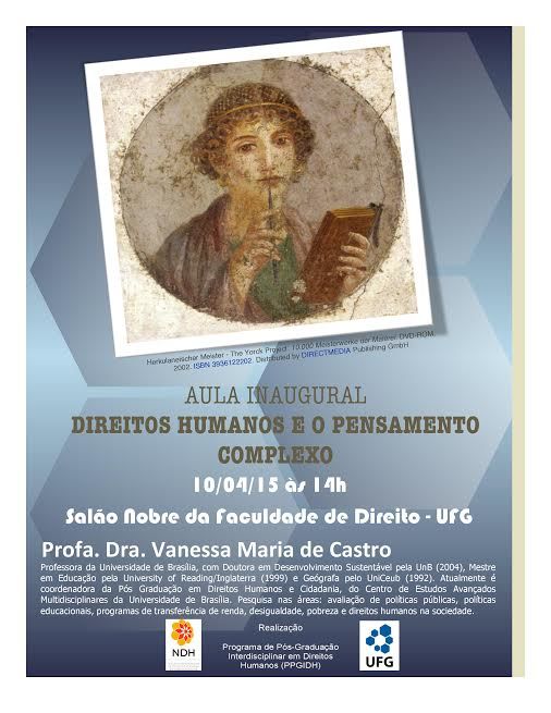 Aula Inaugural - PPGIDH 2015
