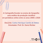 Convite Defesa TCC Carlos Henrique Camilo de Matos Miniatura