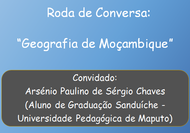 Capa Roda de Conversa Geografia de Moçambique