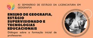XI Seminário de Estágio em Geografia 2021 Miniatura