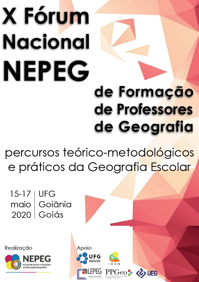 Banner X Fórum Nacional NEPEG 2020
