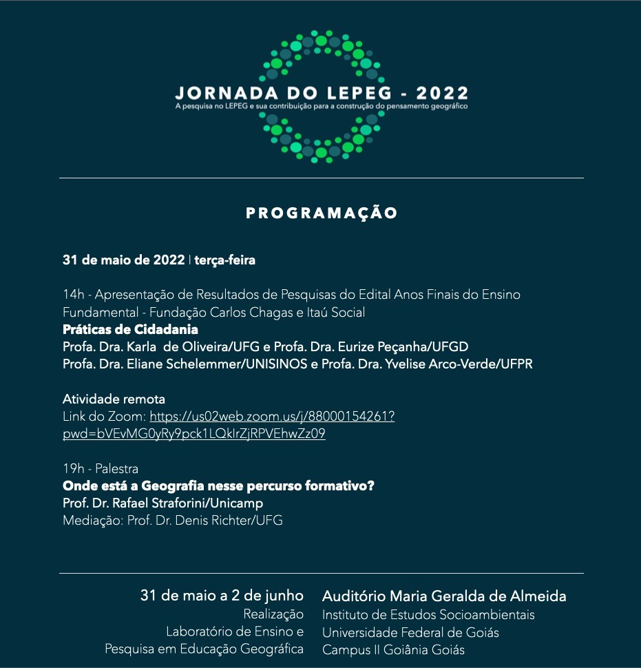 Programação 1 - Jornada LEPEG 2022