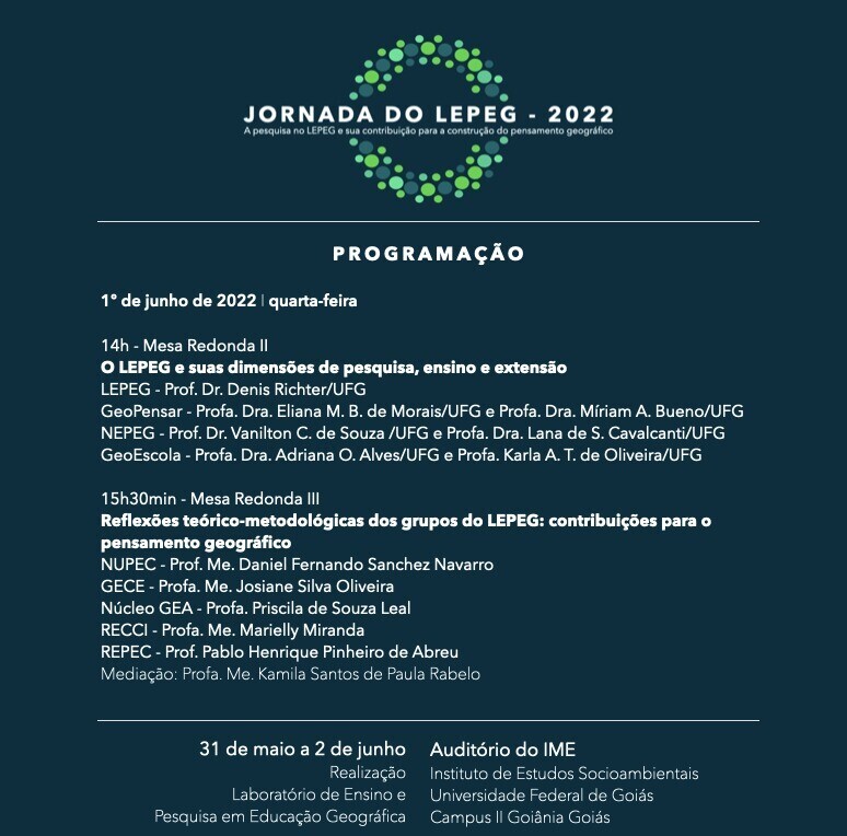 Programação 3 - Jornada LEPEG 2022