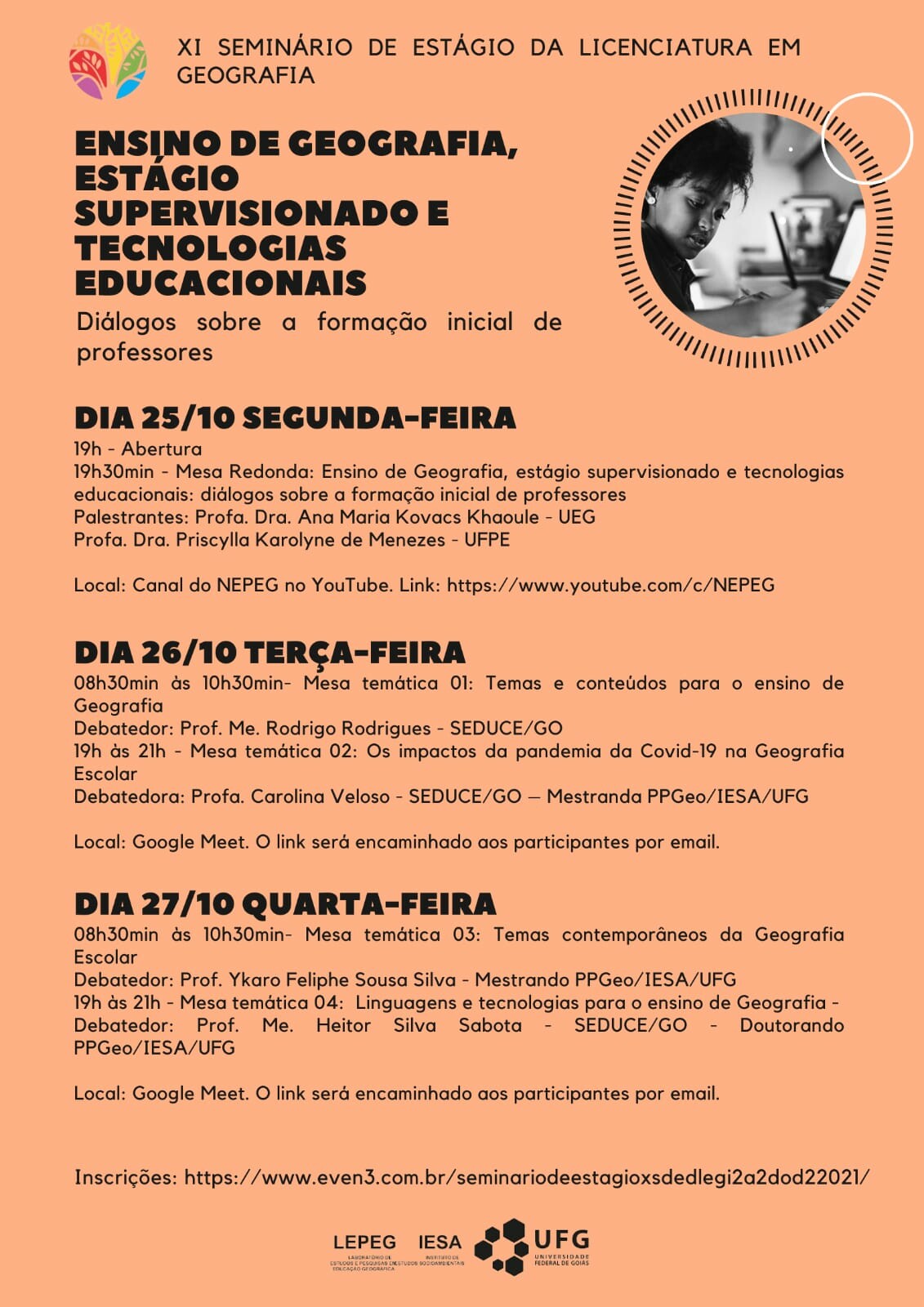 XI Seminário de Estágio em Geografia 2021