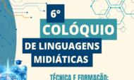 6º Colóquio de Linguagens Midiáticas - Logo