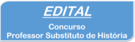 Edital de Professor Substituto de História - banner