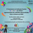 Folder do V SEMINÁRIO DE MEDIAÇÃO ESCOLAR INCLUSIVA DO CEPAE