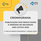 Cronograma de Resultados - 2023