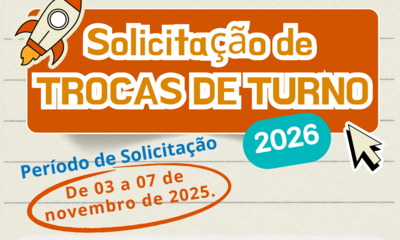 Aviso Troca de Turno DEI 2026 ed