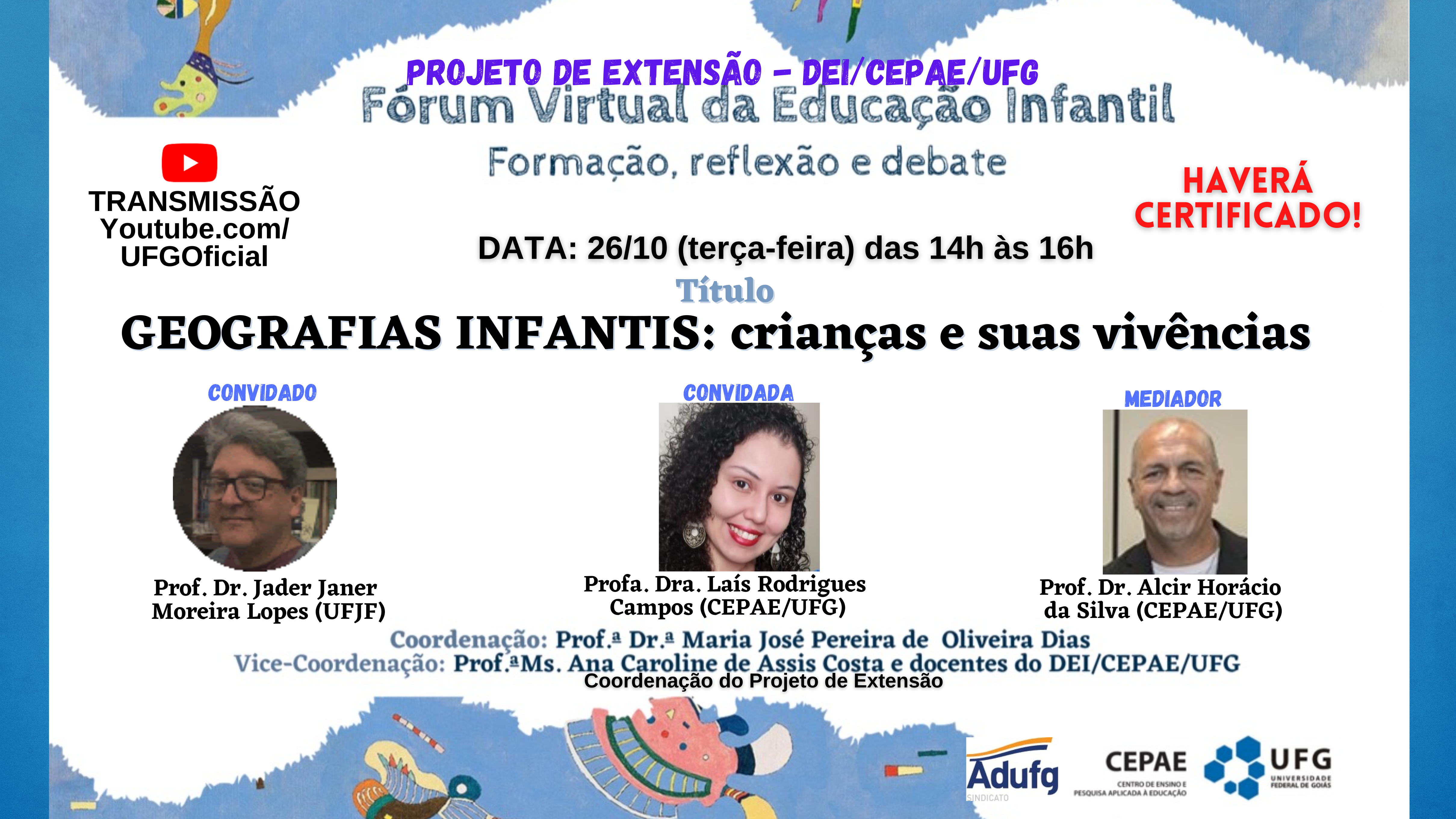 Fórum Virtual da Educação Infantil: formação, reflexão e debate