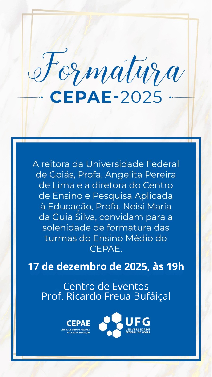 Formatura CEPAE 2025