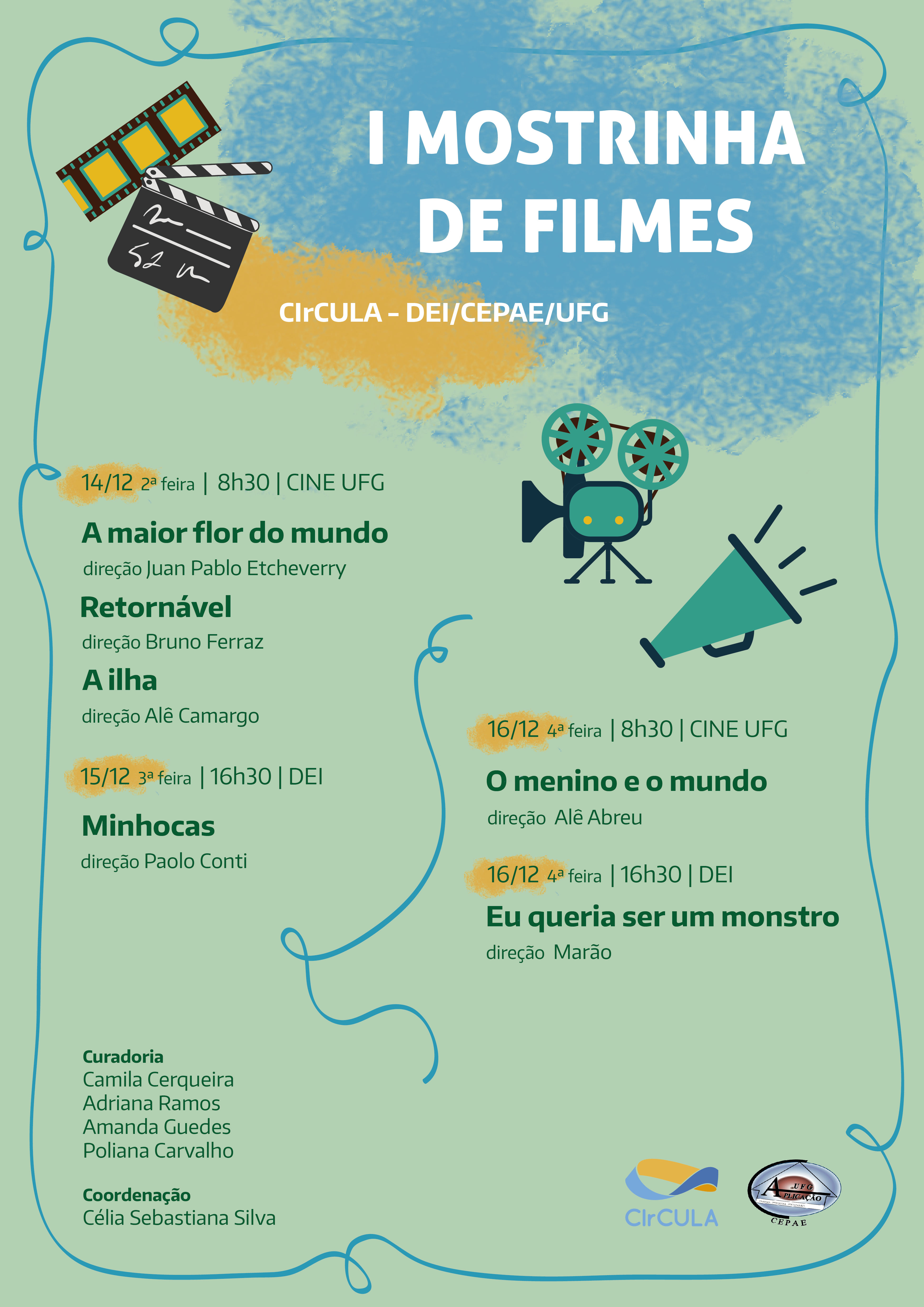 I MOSTRA DE FILMES E MOSTRINHA FINAL - 2015 - banner