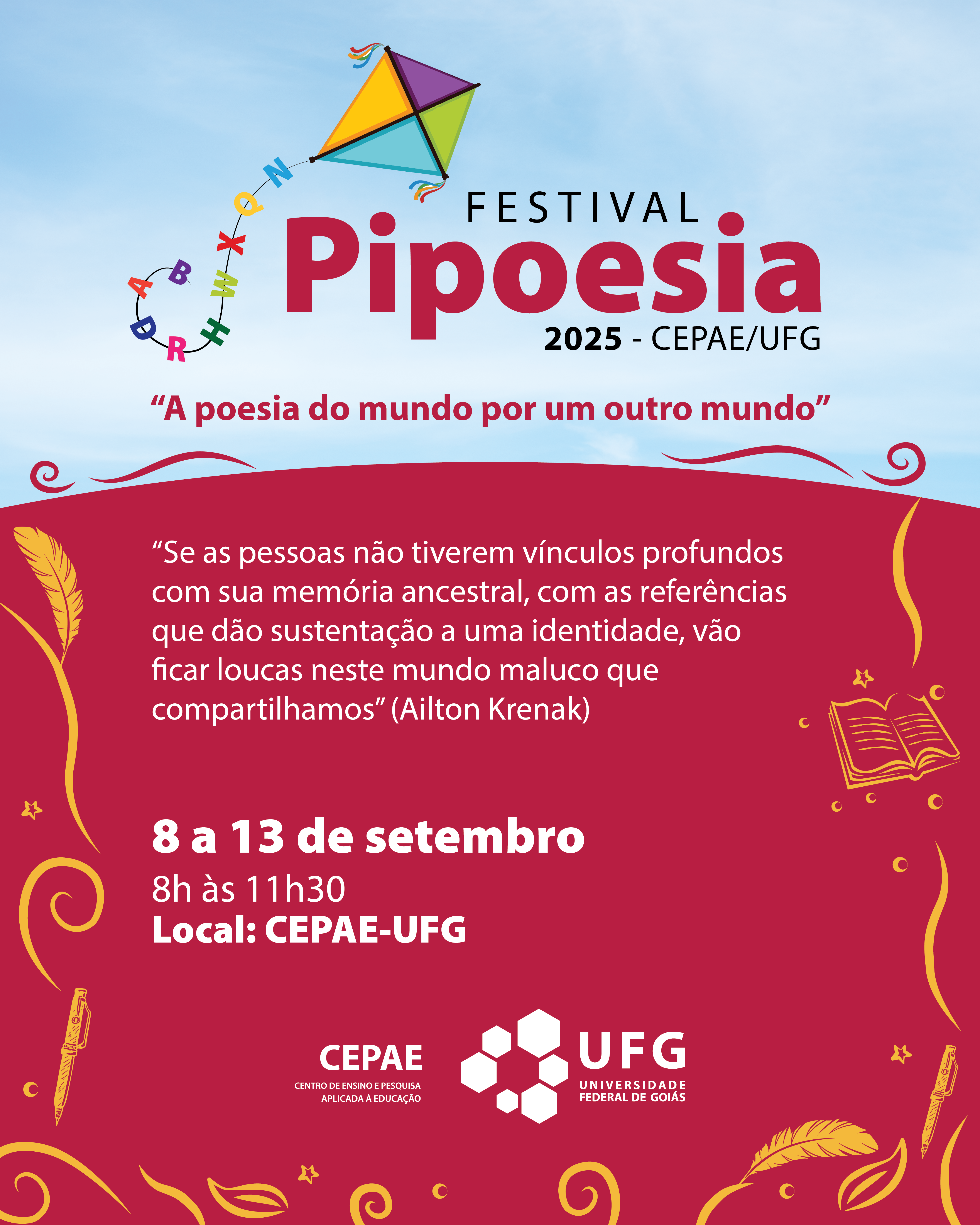 PIPOESIA 2025 cartaz
